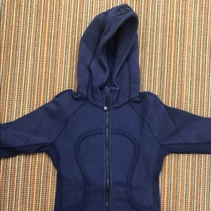 Lululemon zip blue women’s hoodie